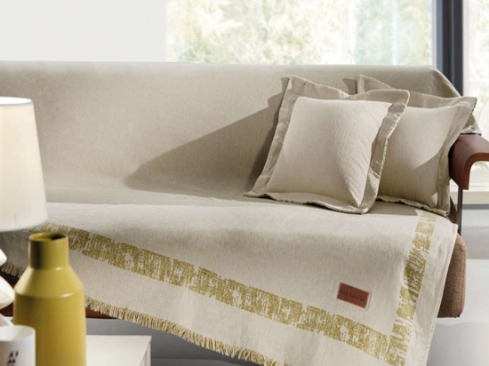 Ριχτάρι Bali Verde Guy Laroche Διθέσιο 180x250cm Βαμβάκι-Ακρυλικό