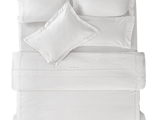 Σεντόνια Nice (Σετ 4τμχ) White Guy Laroche Υπέρδιπλο 250x275cm 100% Βαμβακοσατέν