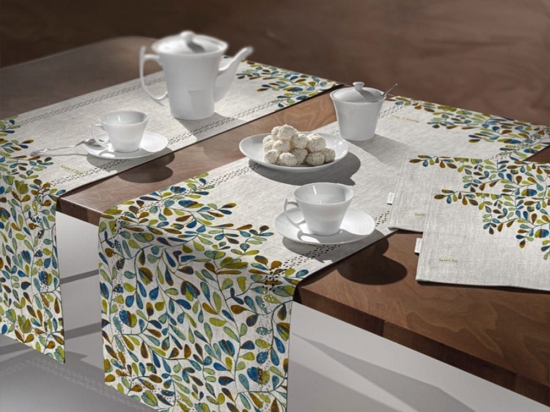 Runner 2031 Laser Cut Lime Saint Clair 40x160 Πολυέστερ