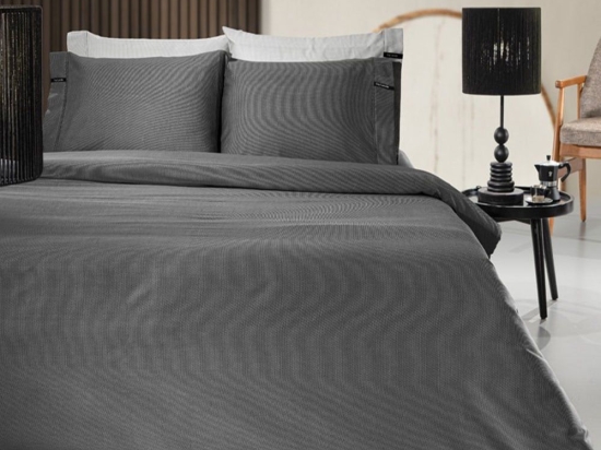 Παπλωματοθήκη Minimal Black-White Guy Laroche King Size 255x245cm 100% Βαμβακοσατέν