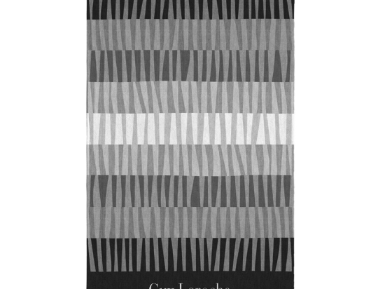 Πετσέτα Θαλάσσης Velour Printed 2504 05 Black-Grey Guy Laroche Θαλάσσης 100x175cm Βαμβάκι-Πολυέστερ
