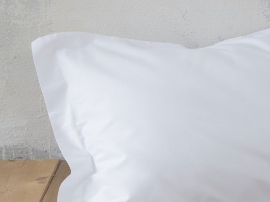 Σεντόνι Superior White Nima Μονό 160x260cm 100% Βαμβακοσατέν