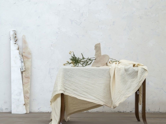 Τραπεζομάντηλο Linho Beige Nima 150 X 250 Λινό