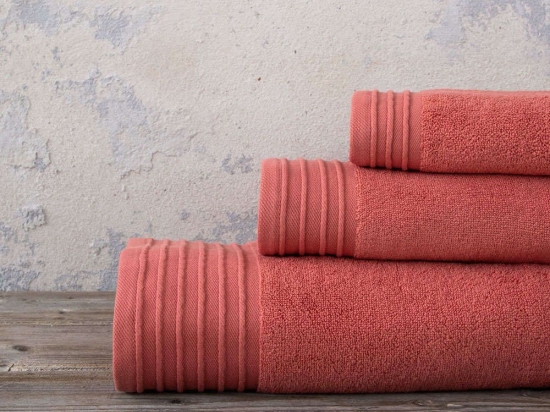 Πετσέτα Feel Fresh - Terracotta Nima Χεριών 40x60cm 100% Βαμβάκι