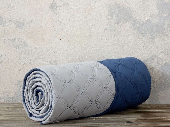 Κουβερλί - Cuento Blue Nima Υπέρδιπλο 220x240cm Microfiber