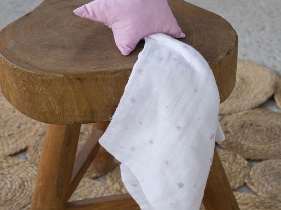 Πανάκι Παρηγοριάς Belbi Pink Nima 100% Βαμβάκι