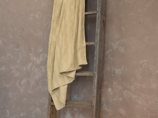 Διακοσμητικό Ριχτάρι Καναπέ Oleada Beige Nima Πολυθρόνα 130x170cm 100% Βαμβάκι