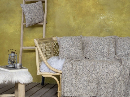 Ριχτάρι Lautus Gray Nima Διθέσιο 180x240cm Chenille