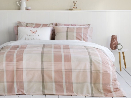 Σεντόνια Sweet Spring (Σετ 4τμχ) Coral Nima Υπέρδιπλo 240x260cm 100% Βαμβάκι