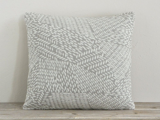 Μαξιλάρι Διακοσμητικό (Με Γέμιση) Basida Grey Nima 45X45 Βαμβάκι-Πολυέστερ