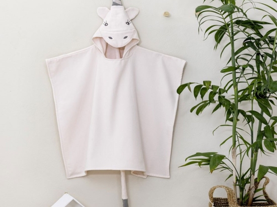 Πόντσο Unicorn Light Pink Nima