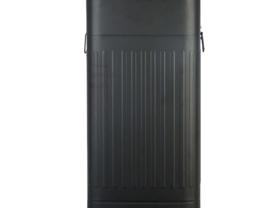 Κάδος Απορριμμάτων Antigua Soft Close 01-20040 27,5x36x66cm 30lt Black Estia Ανοξείδωτο Ατσάλι