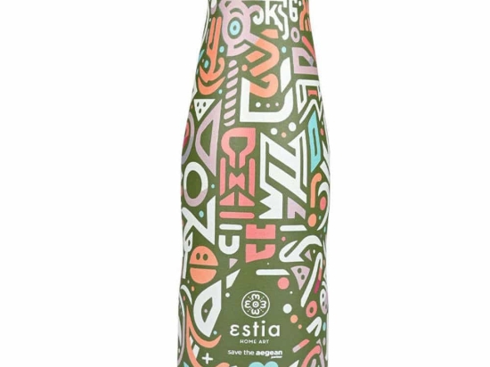 Ισοθερμικό Μπουκάλι Save The Aegean Geovivid 01-22082 500ml Multi Estia