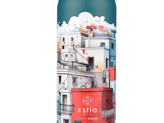Ποτήρι - Θερμός Save The Aegean Urban Mythos 01-22839 500ml Multi Estia