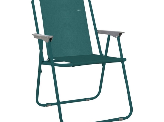 Καρέκλα Παραλίας Αναδιπλούμενη Teal Green 00-30537 52x44x75cm Dark Green