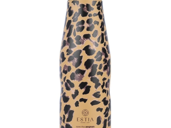 Μπουκάλι Θερμός Spotted Prowl Save The Aegean 01-31619 500ml Brown-Black Estia