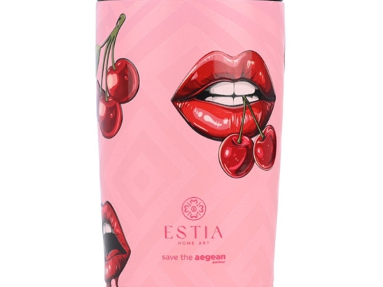 Ποτήρι - Θερμός Blush Pop Save The Aegean 01-31923 350ml Pink-Red Estia