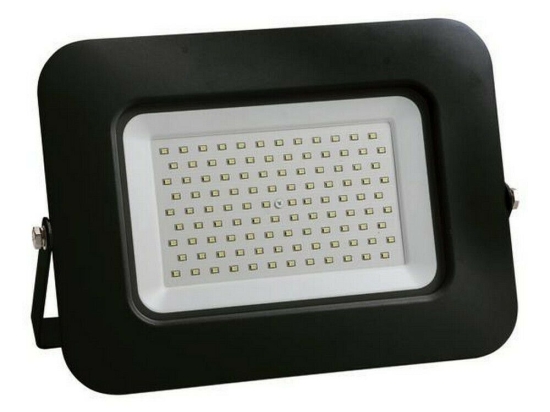 Προβολέας Led 147-69350 SMD 100W 6500K 11000lm IP65 31,6x3,3x24,5cm Black Eurolamb