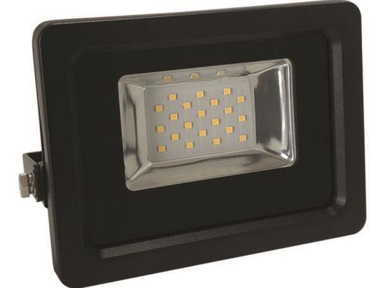 Προβολέας Led 147-69384 SMD 20W 6500K 1700lm IP65 12V/24V DC 17,1x3,7x15,5cm Black Eurolamb