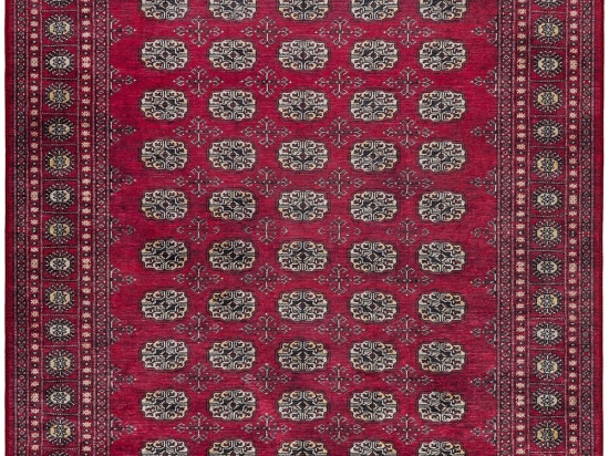 Χαλί Nomadian 104 MVH Bordo-Beige Βιοκαρπέτ 120X180cm