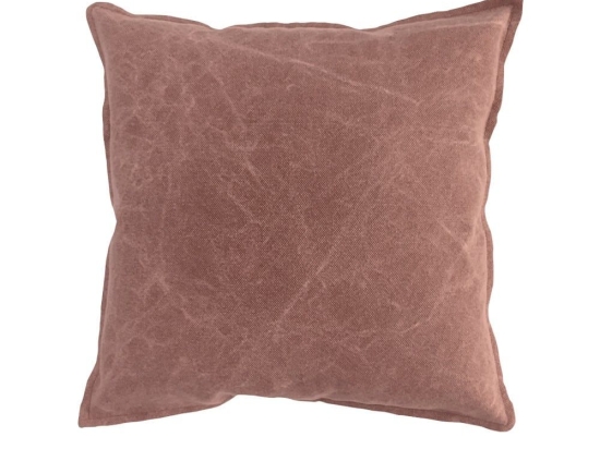 Μαξιλάρι Διακοσμητικό (Με Γέμιση) Rock 017324 Dusty Pink 45X45 Ύφασμα