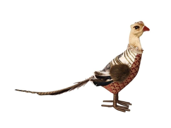 Χριστουγεννιάτικη Φιγούρα Pheasant Brocade B 030252 31x11x26cm Multi