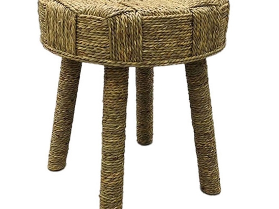 Σκαμπό Rope 16-0885 38x38x45 Natural