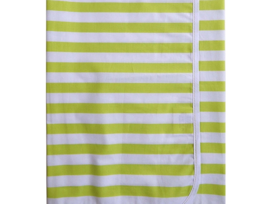 Πάνα Βρεφική Χασέ Des. 177 White - Green Baby Oliver 80x80cm 100% Βαμβάκι