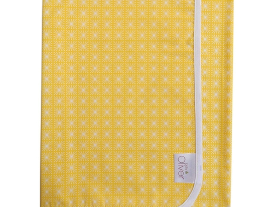 Πάνα Βρεφική Χασέ Des. 178 Orange Baby Oliver 80x80cm 100% Βαμβάκι