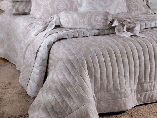 Παπλωματοθήκη ΣΧ.739 Σετ 3τμχ Beige Down Town King Size 250x260cm 100% Βαμβακοσατέν