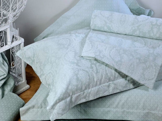 Παπλωματοθήκη ΣΧ.657 Σετ 2τμχ Mint Down Town Μονό 175x245cm 100% Βαμβακοσατέν