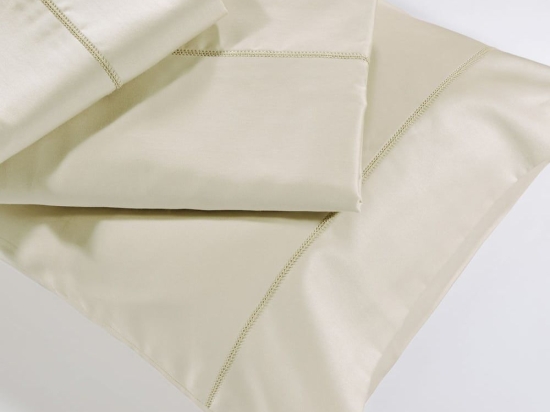 Σεντόνια S250/02 (Σετ 4τμχ) Ecru Down Town King Size 280x290cm 100% Βαμβακοσατέν