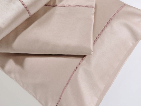 Σεντόνι S250/11 Με Λάστιχο Pudra Down Town Υπέρδιπλo 165X235cm 100% Βαμβακοσατέν