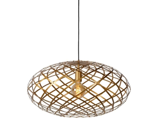 Φωτιστικό Οροφής Wolfram 21417/65/02 65x162cm 1xE27 60W Gold Lucide