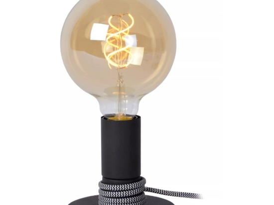 Φωτιστικό Επιτραπέζιο Marit 45576/01/30 12x10,5cm 1xE27 40W Black Lucide