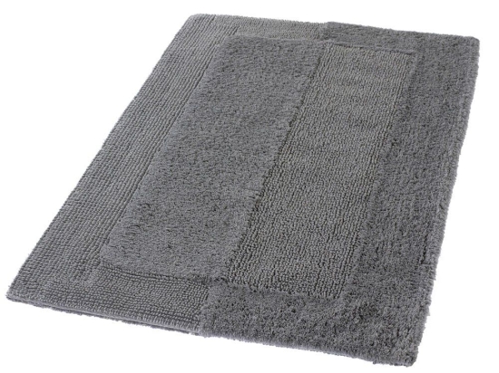 Πατάκι Μπάνιου Havanna 5418 Dark Grey Kleine Wolke 60x100cm 100% Βαμβάκι