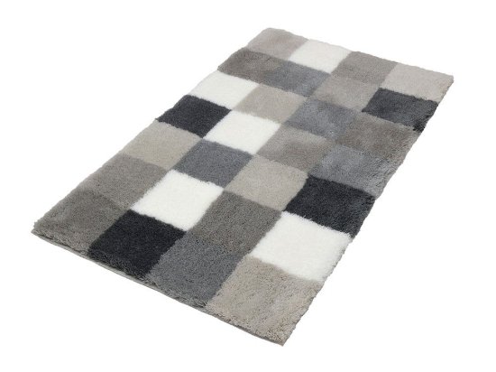 Πατάκι Μπάνιου Caro 5426 Flannell Grey Kleine Wolke 55Χ65 Acrylic