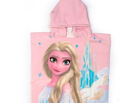 Πόντσο Θαλάσσης Disney Frozen 38 Quick Dry Pink DimCol
