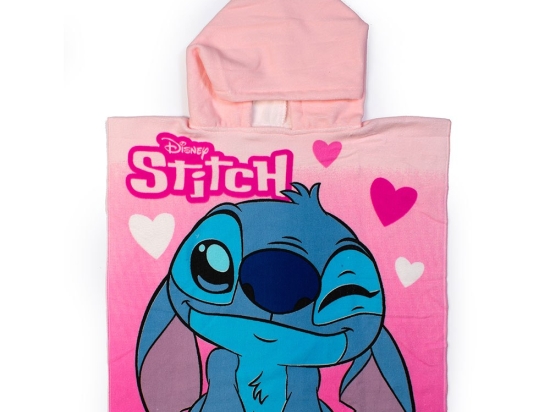 Πόντσο Θαλάσσης Disney Lilo & Stitch 39 Quick Dry Coral DimCol