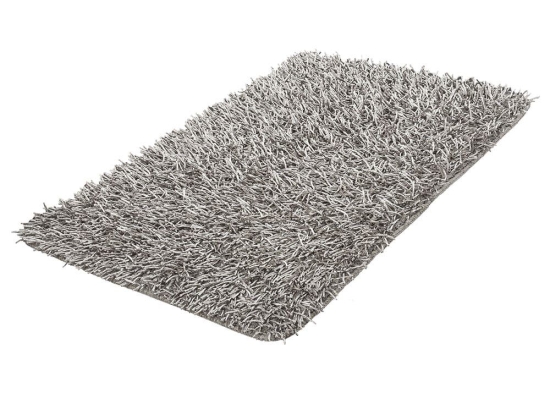 Πατάκι Μπάνιου Riva 5471 Silver Grey Kleine Wolke 60X60 Ακρυλικό-Πολυέστερ
