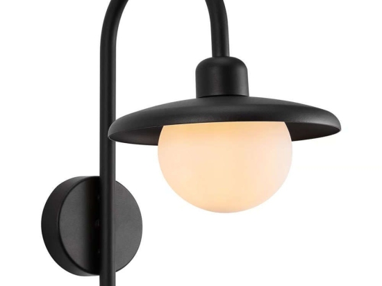 Φωτιστικό Τοίχου - Απλίκα Berlo 2418191003 21,2x30,8x39cm E27 10W Black-White Nordlux