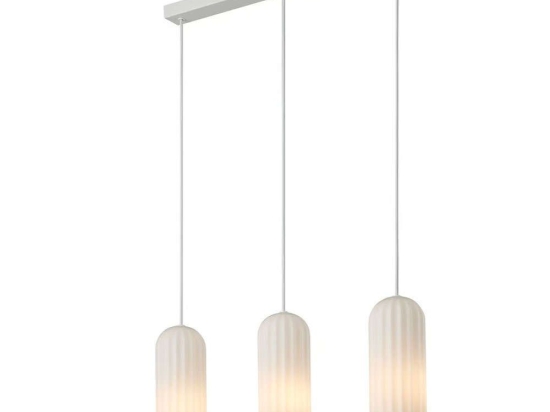 Φωτιστικό Οροφής - Ράγα Miella 2412533001 52x30cm 3xE27 25W White Nordlux