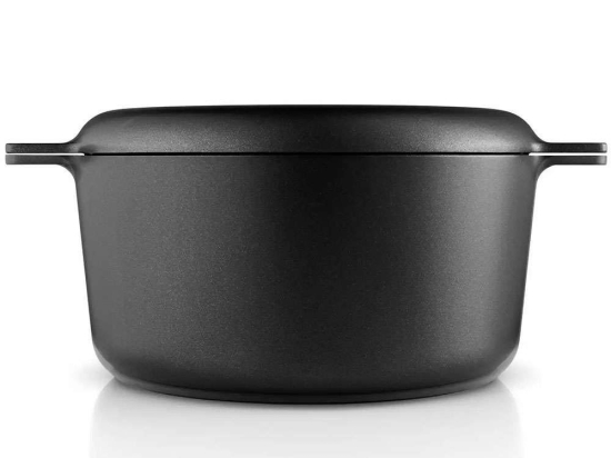 Κατσαρόλα Αντικολλητική Nordic Kitchen 280245 24cm 4,5lt Black Eva Solo 24cm Αλουμίνιο