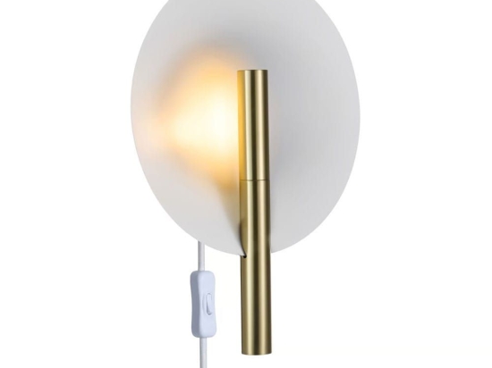Φωτιστικό Τοίχου Furiko G9 31,6x42,3cm Brushed Brass Dftp