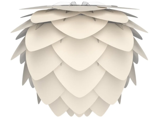 Καπέλο Φωτιστικού/Αμπαζούρ Aluvia 2127 Φ59x48cm 1xE27 Pearl White Umage