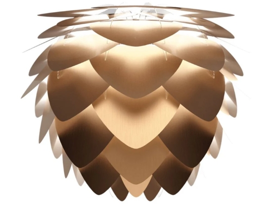 Καπέλο Φωτιστικού/Αμπαζούρ Aluvia mini 2147 Φ40x30cm 1xE27 Brushed Bronze Umage