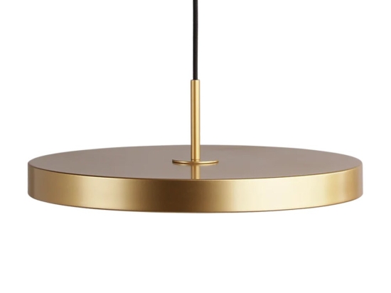 Φωτιστικό Οροφής Asteria Medium Brass 2184 Φ43x14cm Led 1300lm 16W 3000k Brass Umage