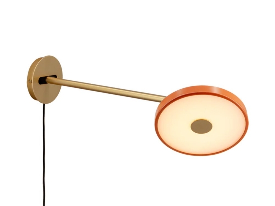 Φωτιστικό Τοίχου Asteria long 2286 Φ15x42x9cm Led 500lm 12W 2700K Nuance Orange Umage