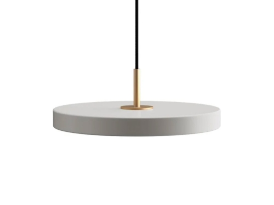Φωτιστικό Οροφής Asteria Plus Mini Brass 2294 Φ31x10.5cm Led 1200lm 18W 2400-3000k Nuance Mist Umage