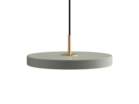 Φωτιστικό Οροφής Asteria Plus Mini Brass 2295 Φ31x10.5cm Led 1200lm 18W 2400-3000k Nuance Olive Umage